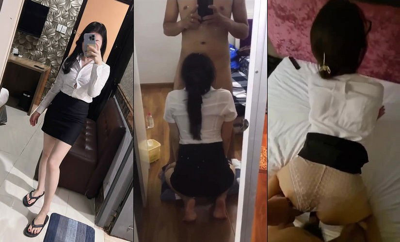 Húp em đồng nghiệp sau giờ làm vẫn mặc bộ đồ công sở có chồng rồi kỹ năng và độ dâm em thừa